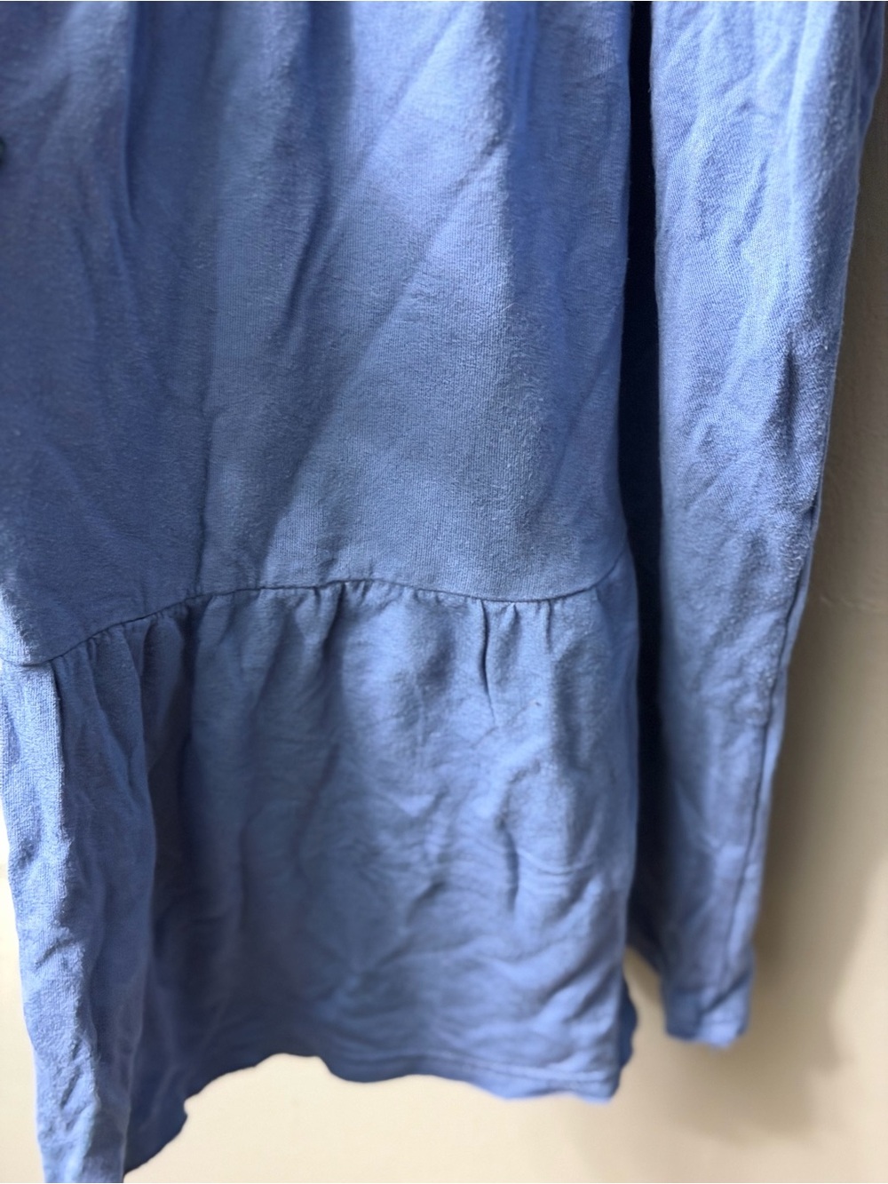 Free People movement blue Stay Low Harem Pants tier oversized baggy XS - Picture 6 of 9